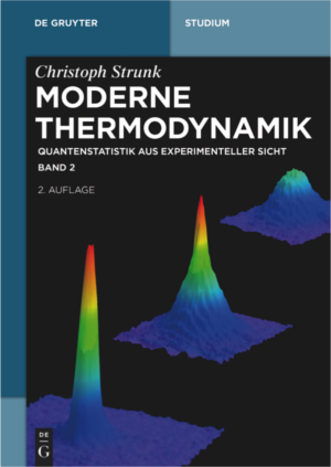 Cover des Buches „Moderne Thermodynamik“ von Prof. Dr. Christoph Strunk, Band2